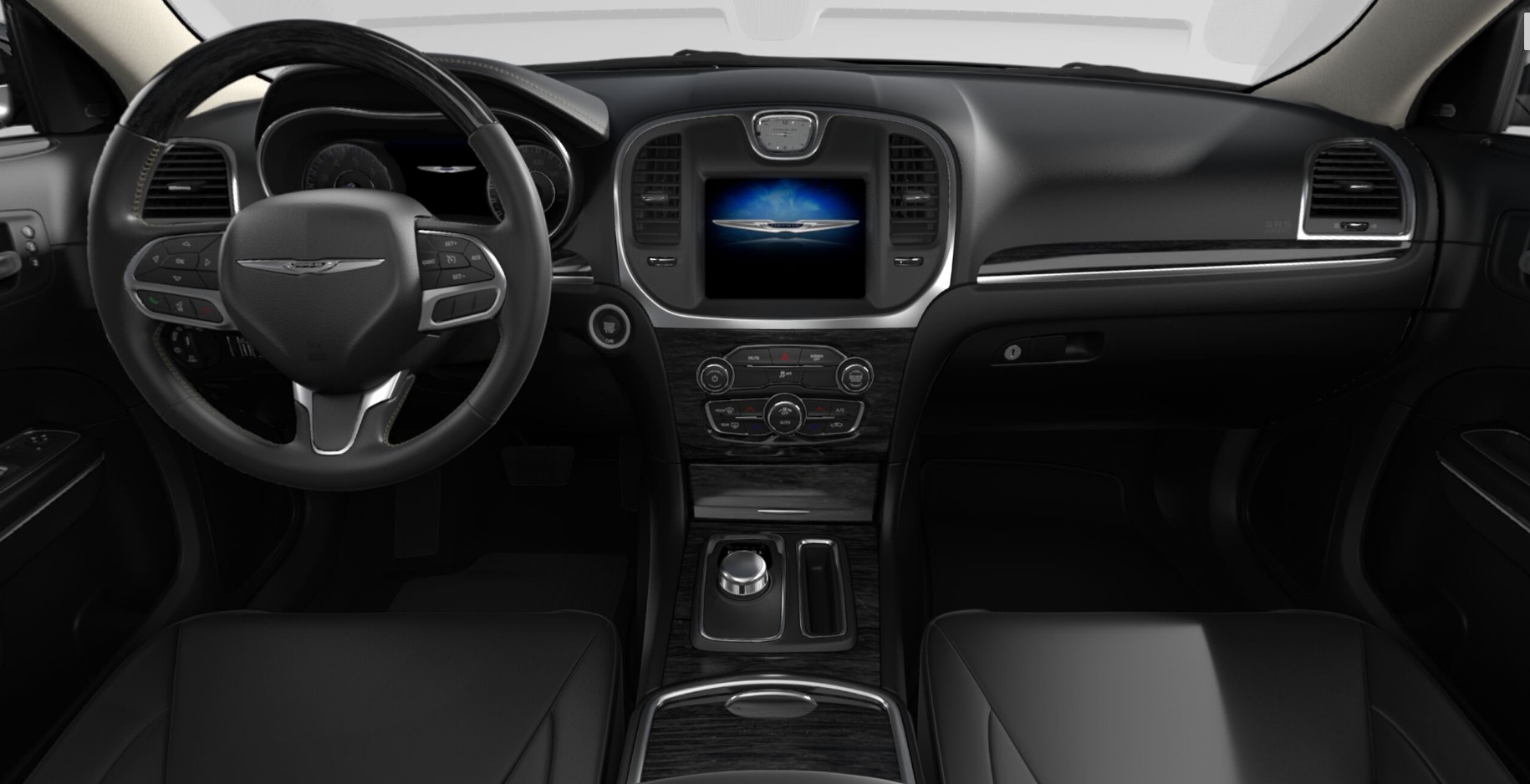 2018 Chrysler 300 Limited Black Interior